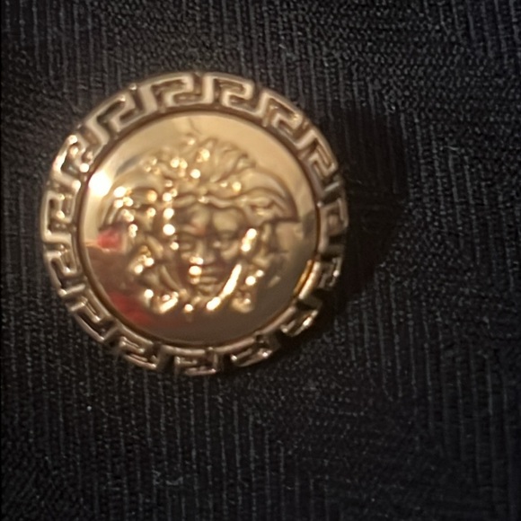 Versace Accessories - Versace Gold Medusa Buttons